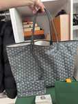 Goyard St Louis Gm gris szara shopper