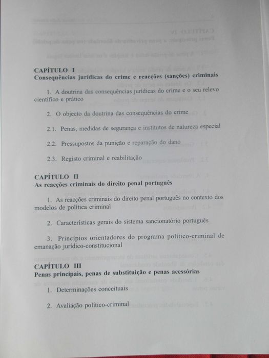 Consequências Jurídicas do Crime, de Maria João Antunes