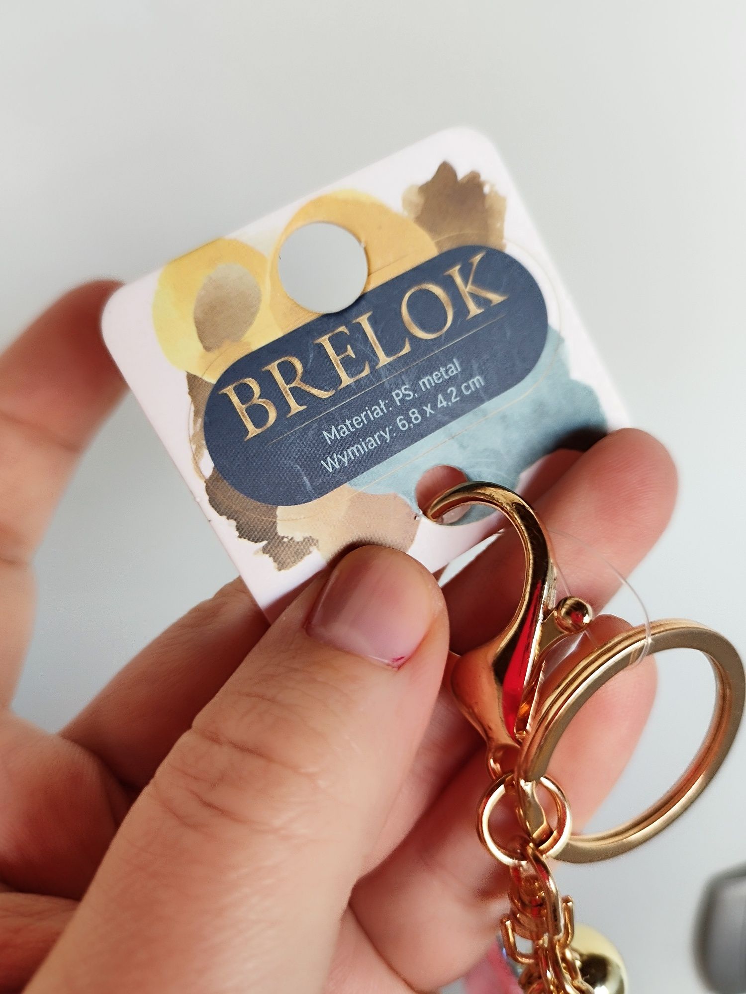 Brelok /  na klucze / zdobiony / nowy /