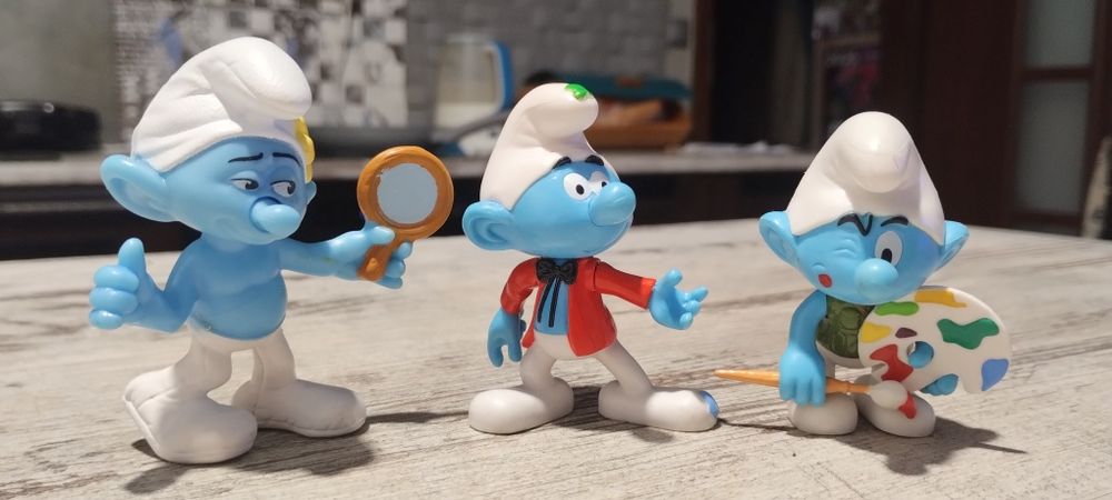 Figurki z bajki Smerfy