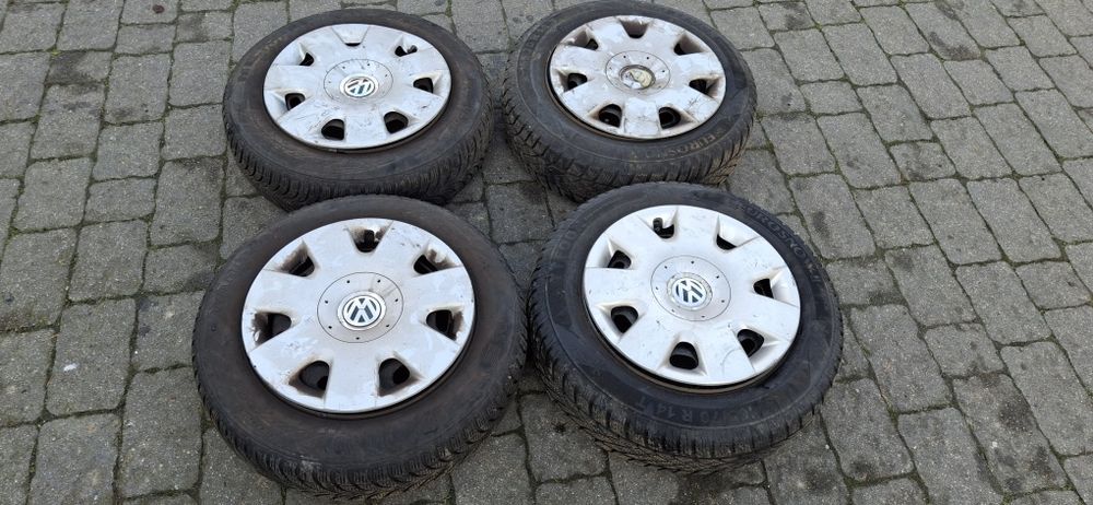 Koła felgi stalowe vw skoda seat 5x100 r14 zima