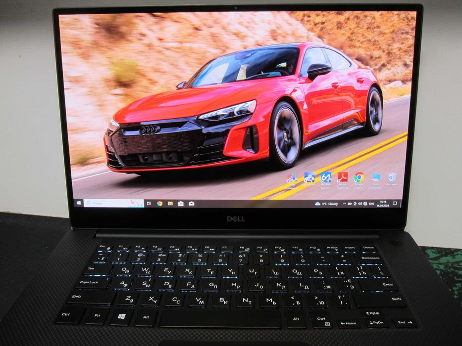 DellXPS9550/15.6"4k 3840 x 2160/Intel CoreI7/Ram 16 gb/Nvidia GTX 960M