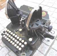 Máquina antiga de escrever Oliver-Borboleta-1909 - Rarissima