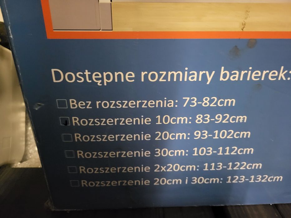 Bramka barierka zabezpieczającą maxigate dziecko