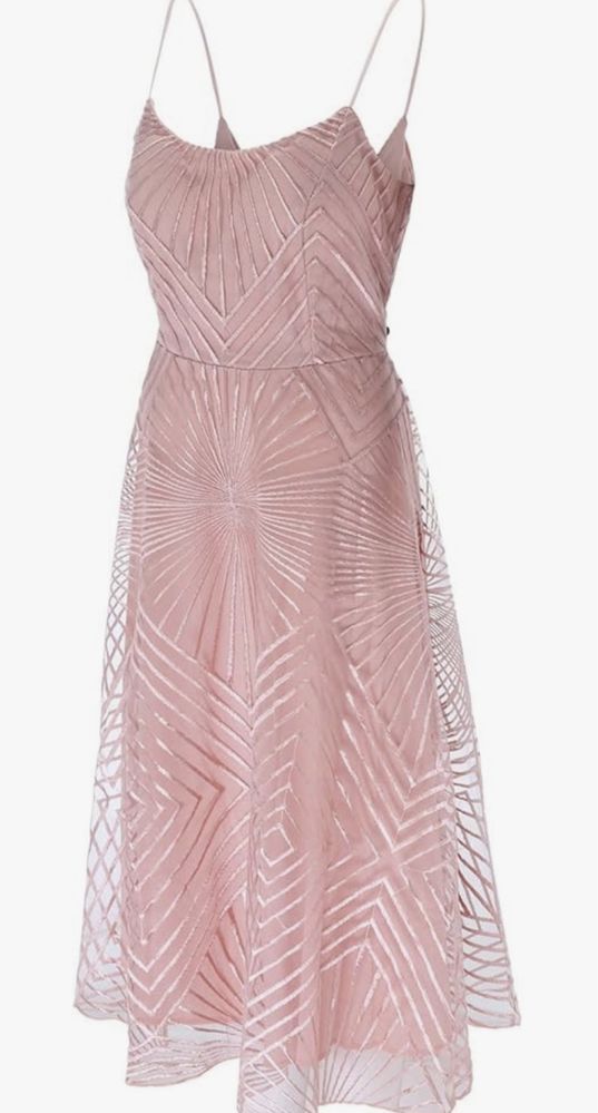 Sukienka midi maxi dluga elegancka wesele XS