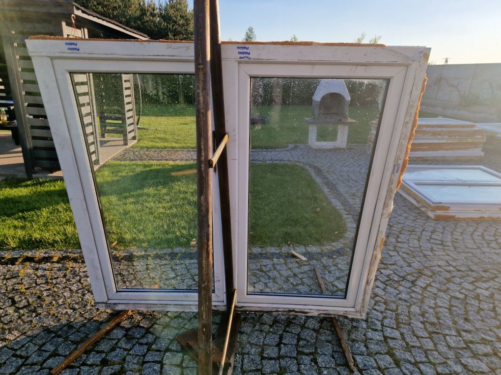 Okno 162x152_165x140 pcv z demontażu duży wybór
