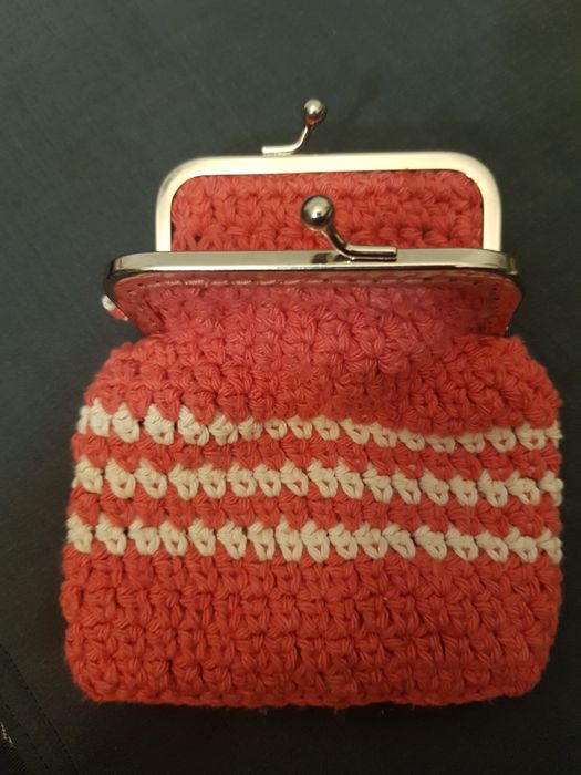 Porta moedas em crochê