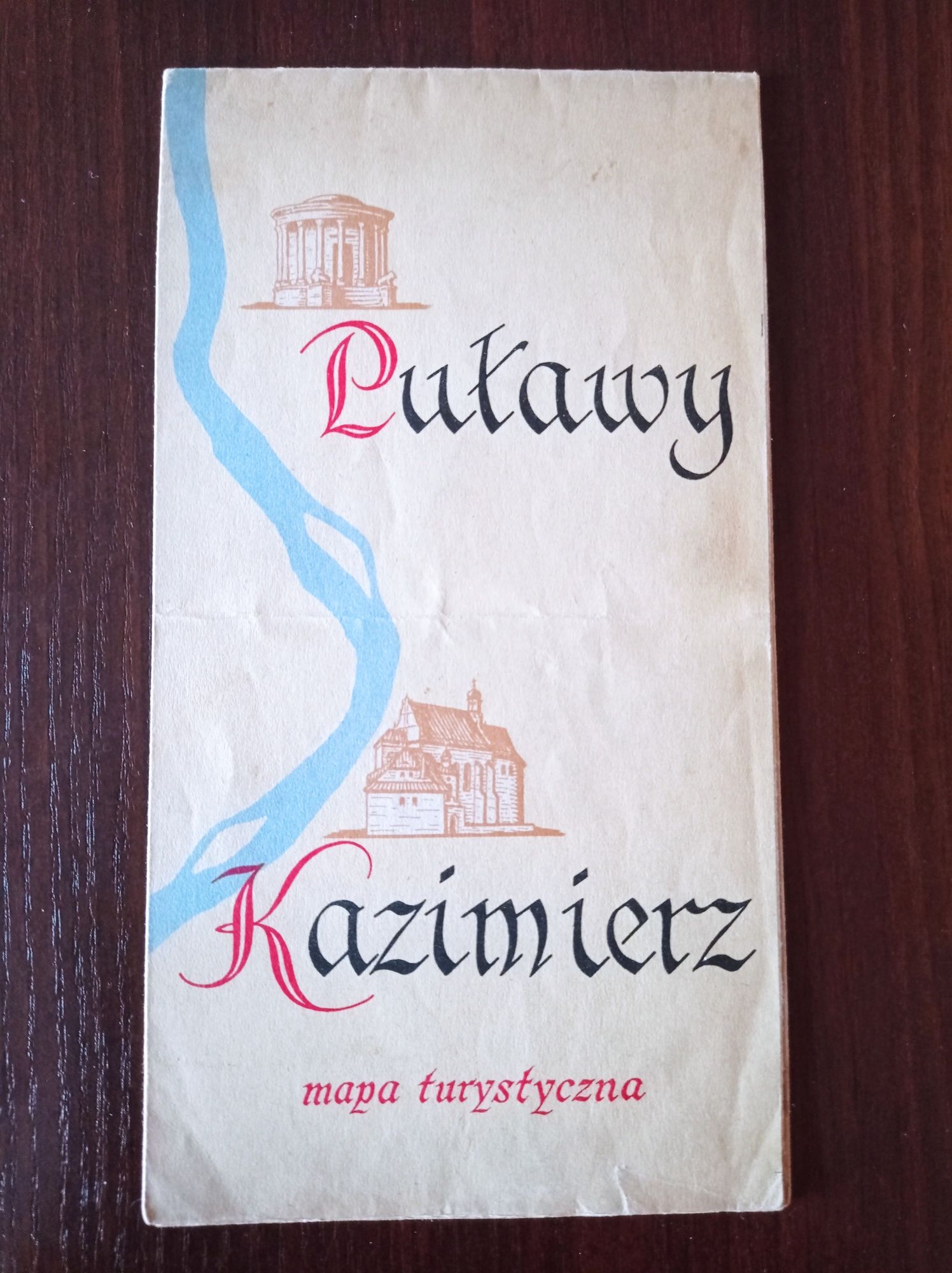 Puławy - Kazimierz. Mapa turystyczna PPWK