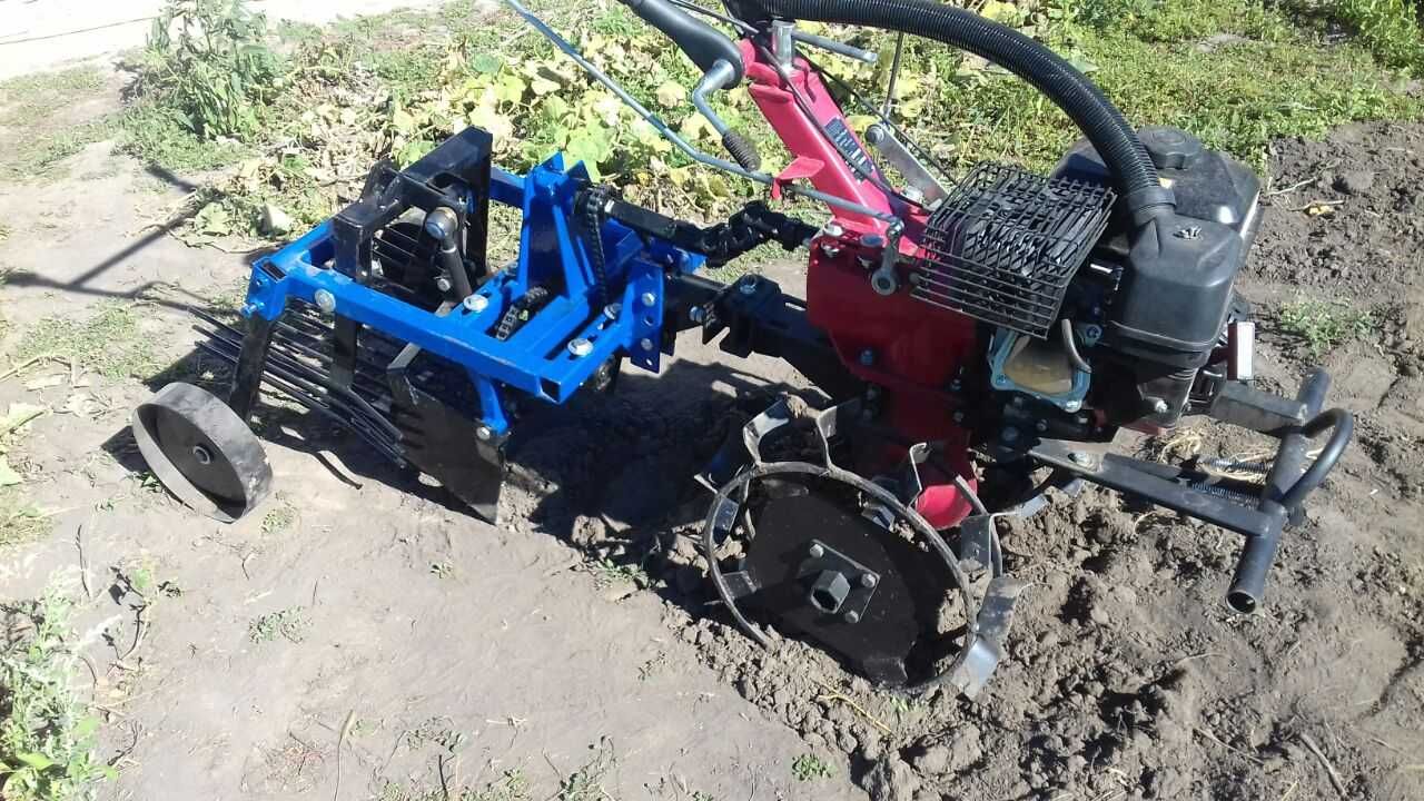 Новітні копачки картоплі на китай мотоблоки з заднім ВВП від виробника