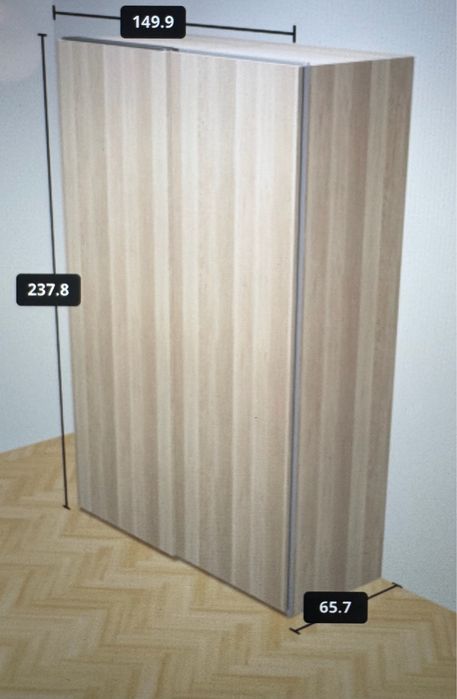 Roupeiro PAX do IKEA