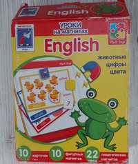 Продам гру "Уроки в магнітах English " від Vlady Toys