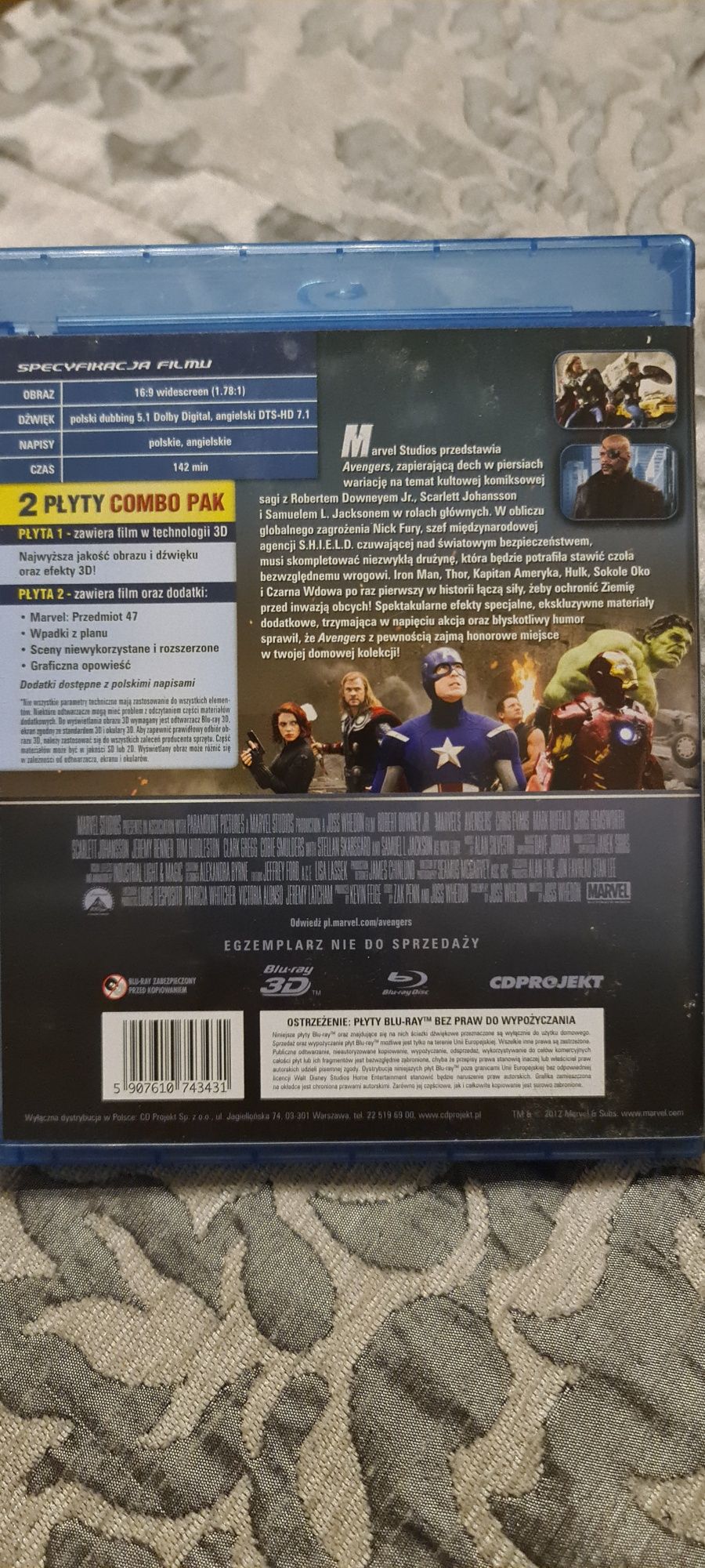 Avengers, Polski lektor i napisy, 3D i 2D, Blu-ray