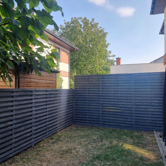 Ogrodzenie płot lamelowy dowolny wymiar kotwy montaż do ustalenia