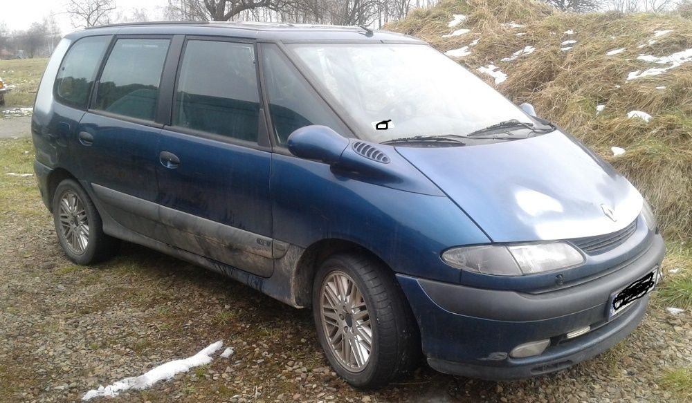 Przód Lampy Maska Błotnik Pas Przedni Chłodnice Reno Espace 3 3,0 V6