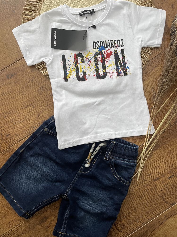 Koszulka t-shirt 128/134  cm chłopieca jak Icon Dsquared2