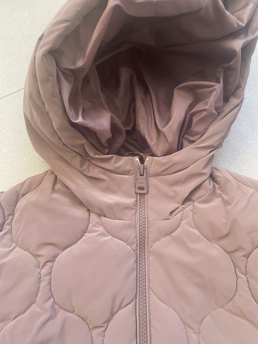 Теплая куртка zara  для девочки 11-12 лет