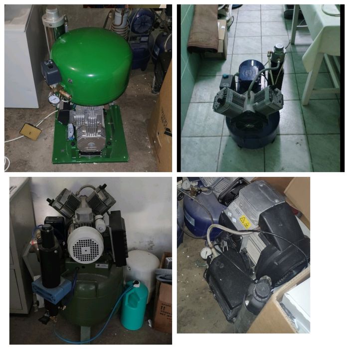 Великий вибір компресорів з осушувачами з Європи( durr dental,catani..