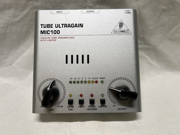 Tube Ultragain Mic 100 - przedwzmacniacz lampowy Behringer