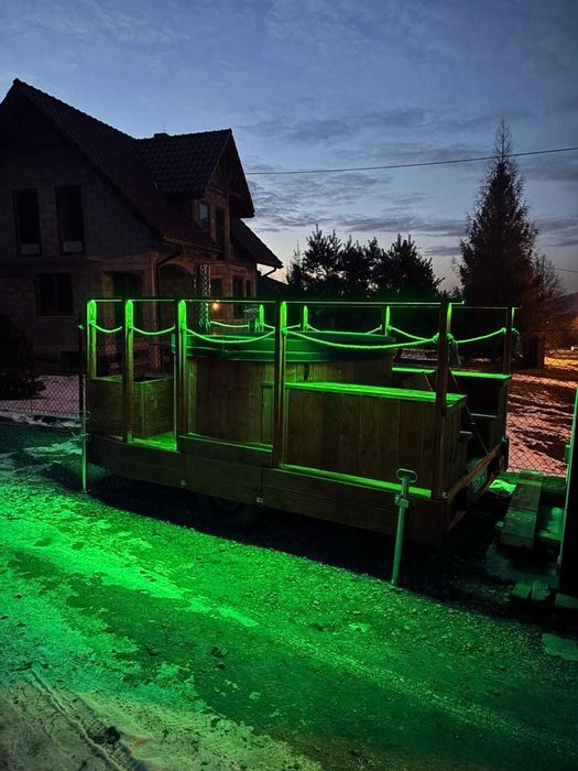 Relaks na kółkach - mobilna sauna/balia/jacuzzi