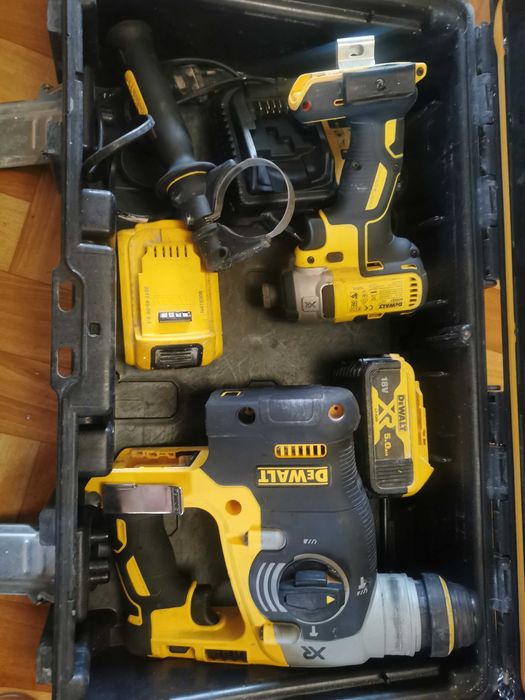 Dewalt zestaw młotowiertarka , zakrętarka