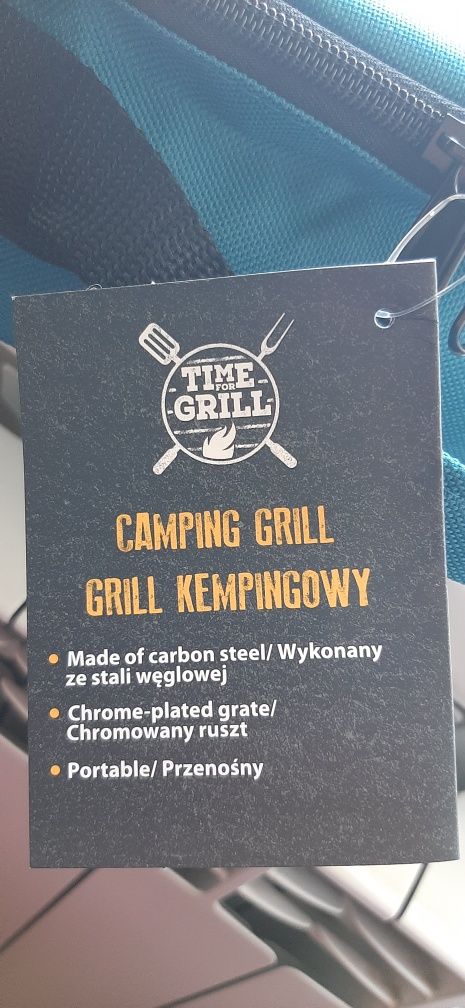 Gril kempingowy przenośny na węgiel