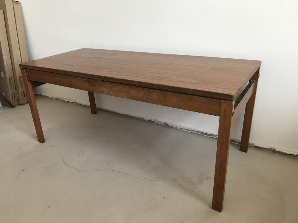 Ława patyczak jamnik PRL mid-century modern