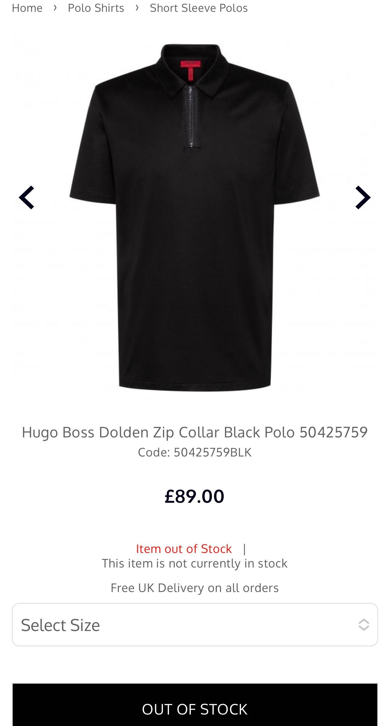 Hugo boss dolden поло оригинальное