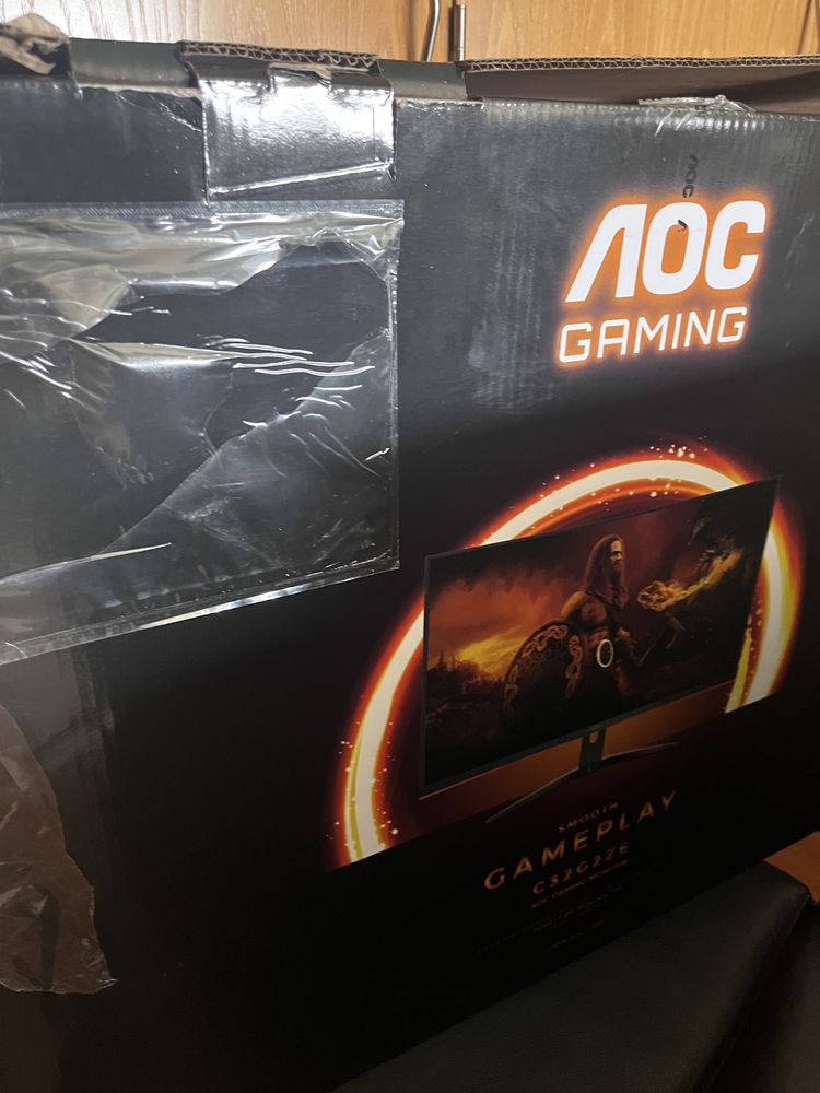 Monitor Curvo Gaming AOC 31.5”