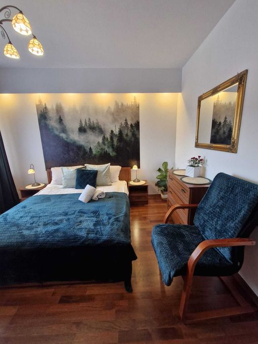 Wolny apartament Brzozowa +garaż  500m Krupowki 2-5os