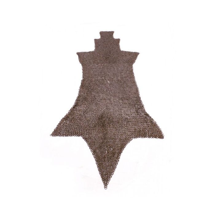 Ocieplacze na nogi lub nogawice kolcze, płaskie kółka nitowa -VM