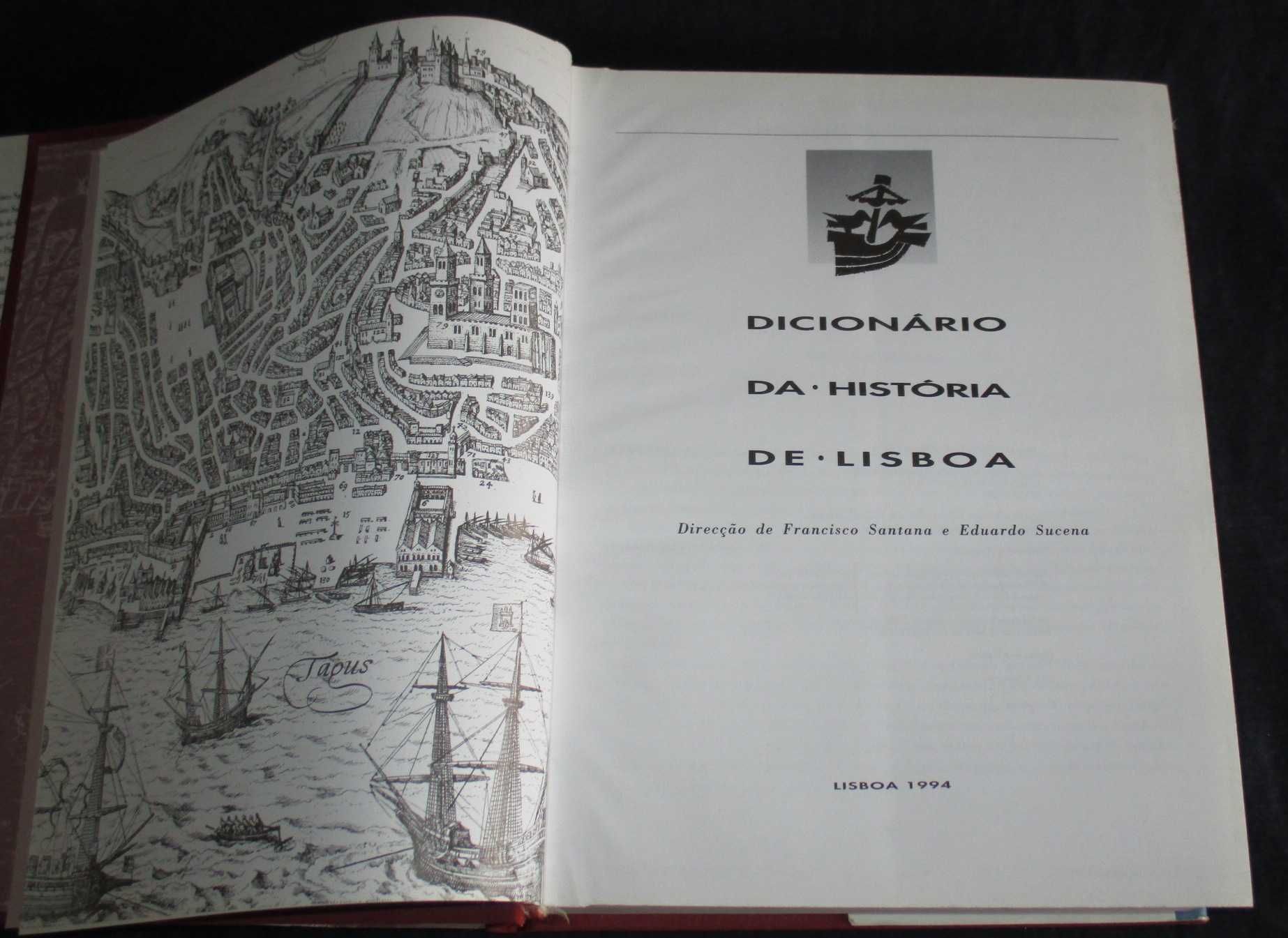 Livro Dicionário da História de Lisboa