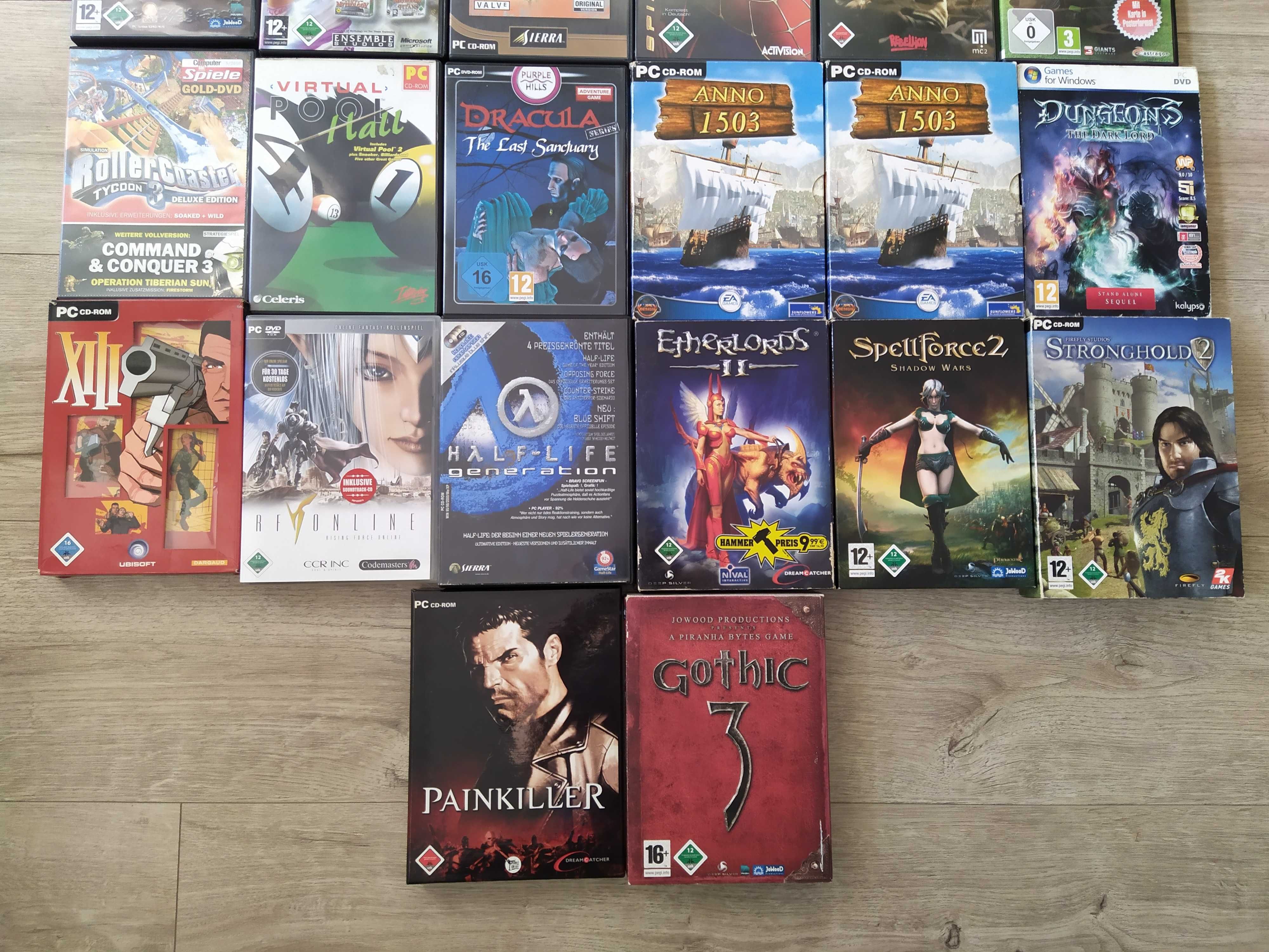 Gry PC - Spider-man, XIII, Gothic, Painkiller, Prince of Persia,