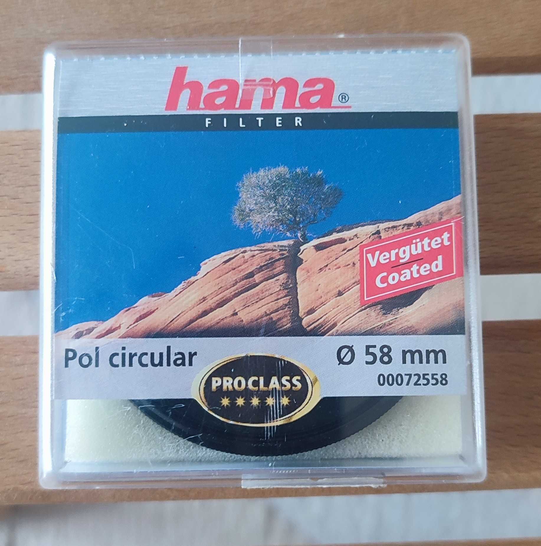Filtr polaryzacyjny 58 mm HAMA 72558