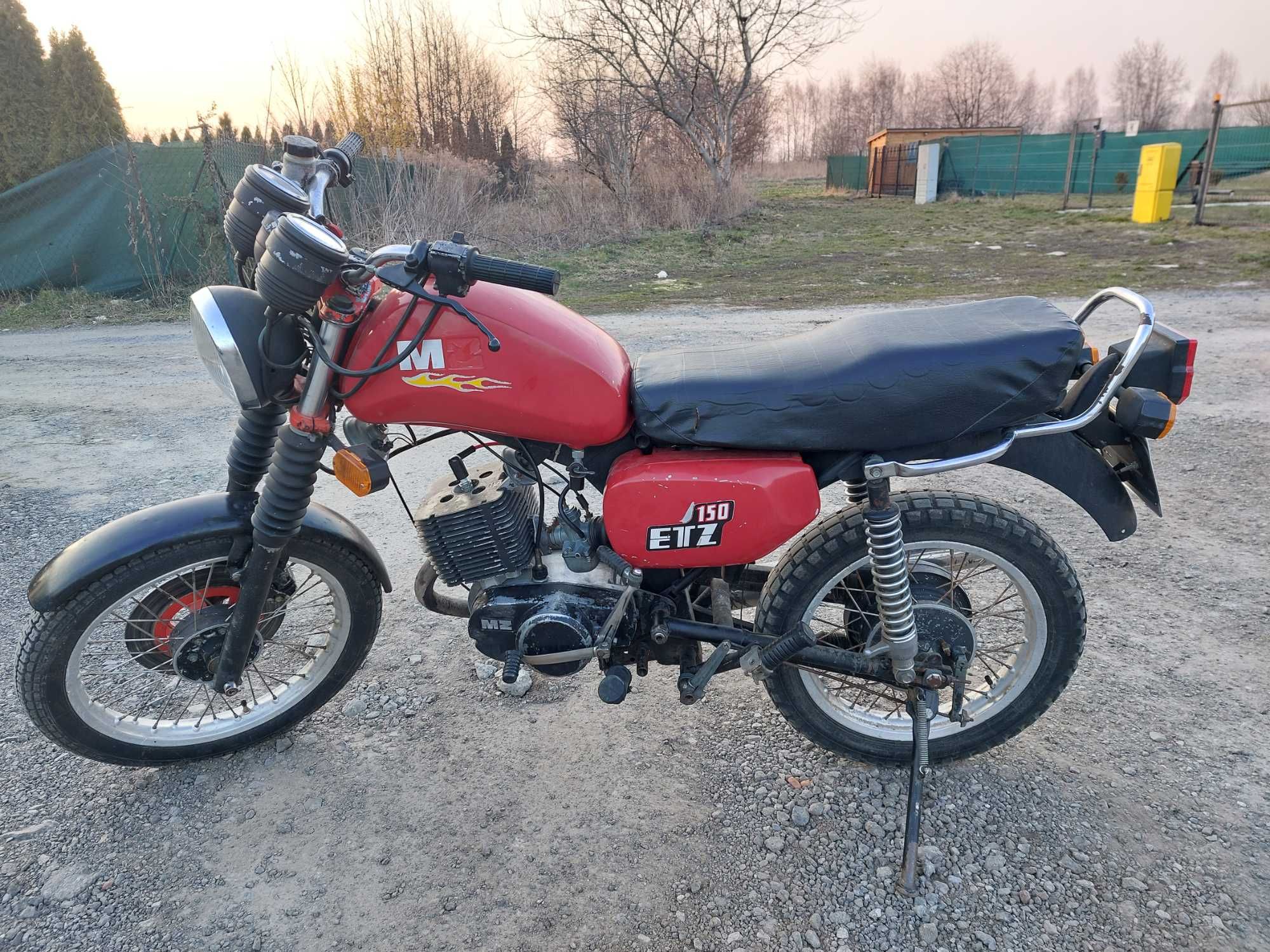 Sprzedam motocykl MZ150