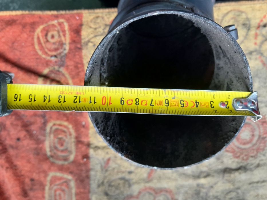 Kolano do komina nastawne z rewizja