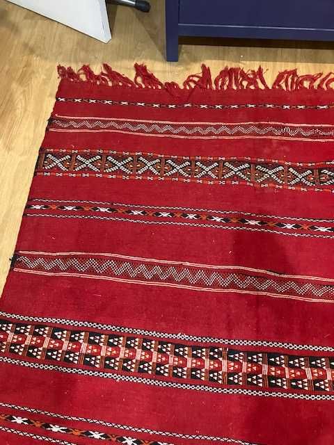 Lindo tapete kilim tuareg lã  2,47 x 1,55