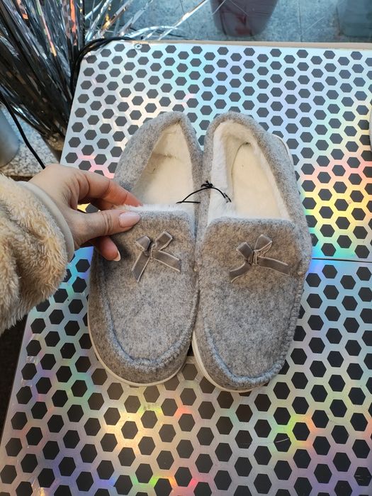 Papcie bambosze zimowe 41