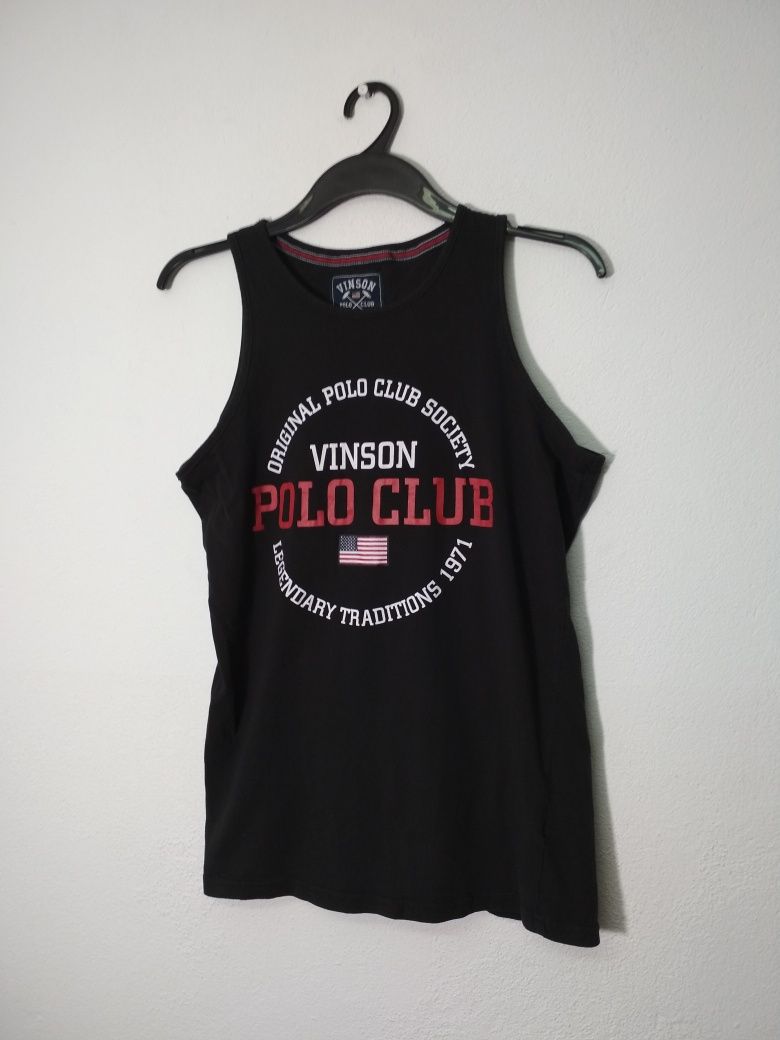 Vinson Polo Club t-shirt koszulka tank top M