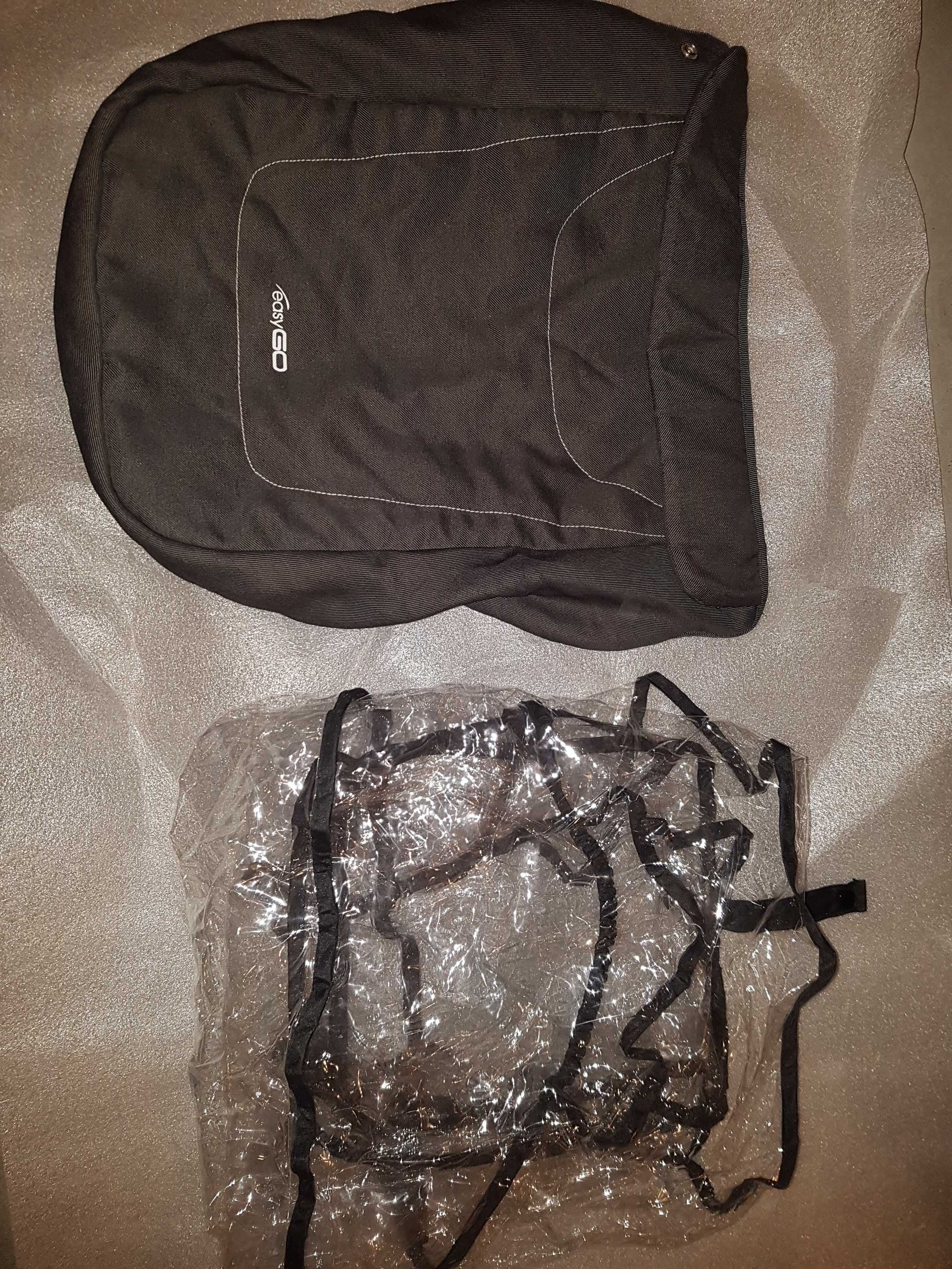 Wózek Easy Go Soul 2w1 plus adaptery do fotelików Cybex, Maxi Cosi itp
