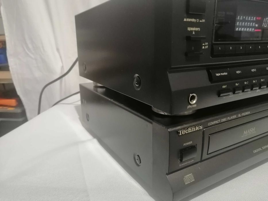 Sprzedam zestaw technicsa  amplituner, CD + pilot