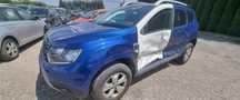 Dacia Duster 2021r, 1.0 LPG. Uszkodzony lewy bok, JEŹDZI. VAT 23% brutto