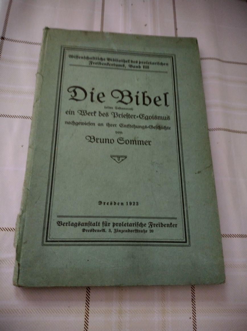 Tytuł: Biblia. w j. Niemieckim