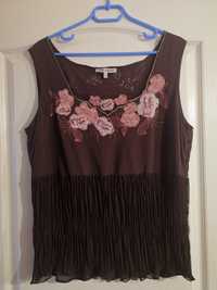 Блузка шёлковая Laura Ashly 50-52 размер, Великобритания