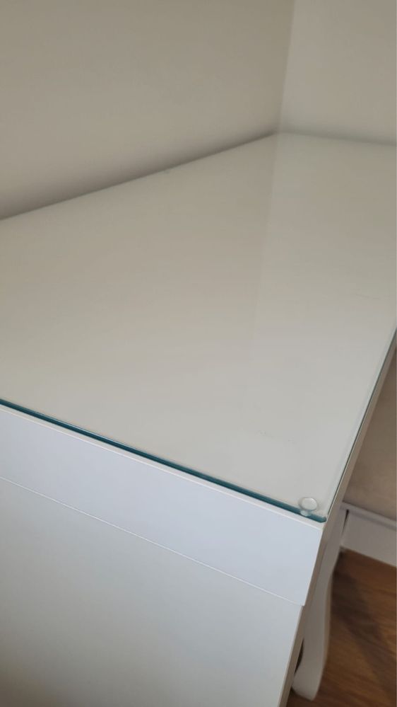 Toucadora, branco MALM Ikea