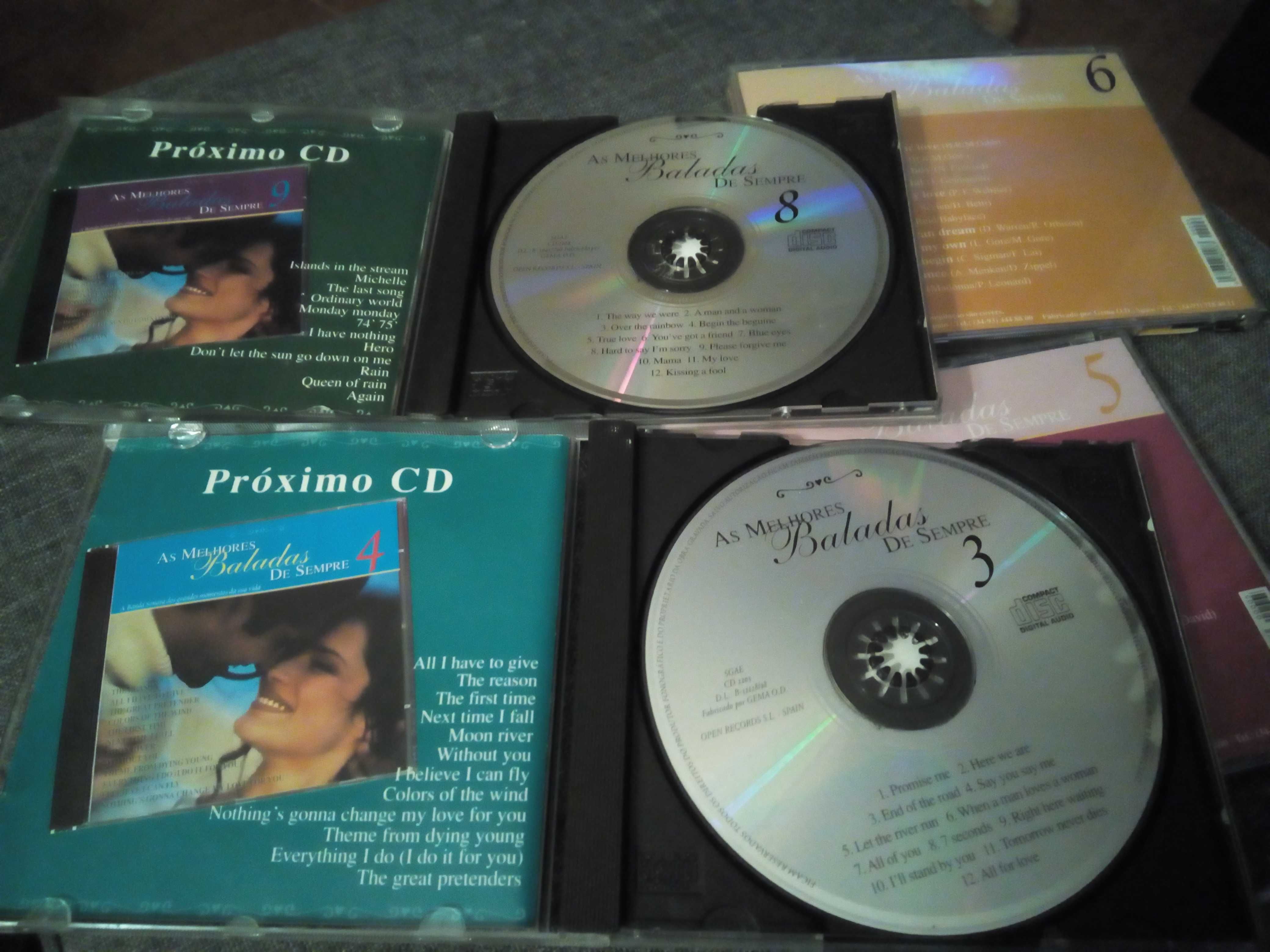 Baladas de Sempre música eterna(4 CDs)