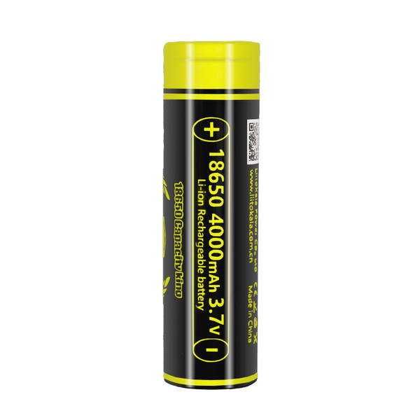 Високоємний акумулятор LiitoKala KING 4000mAh 12A 18650 Li-Ion 2025