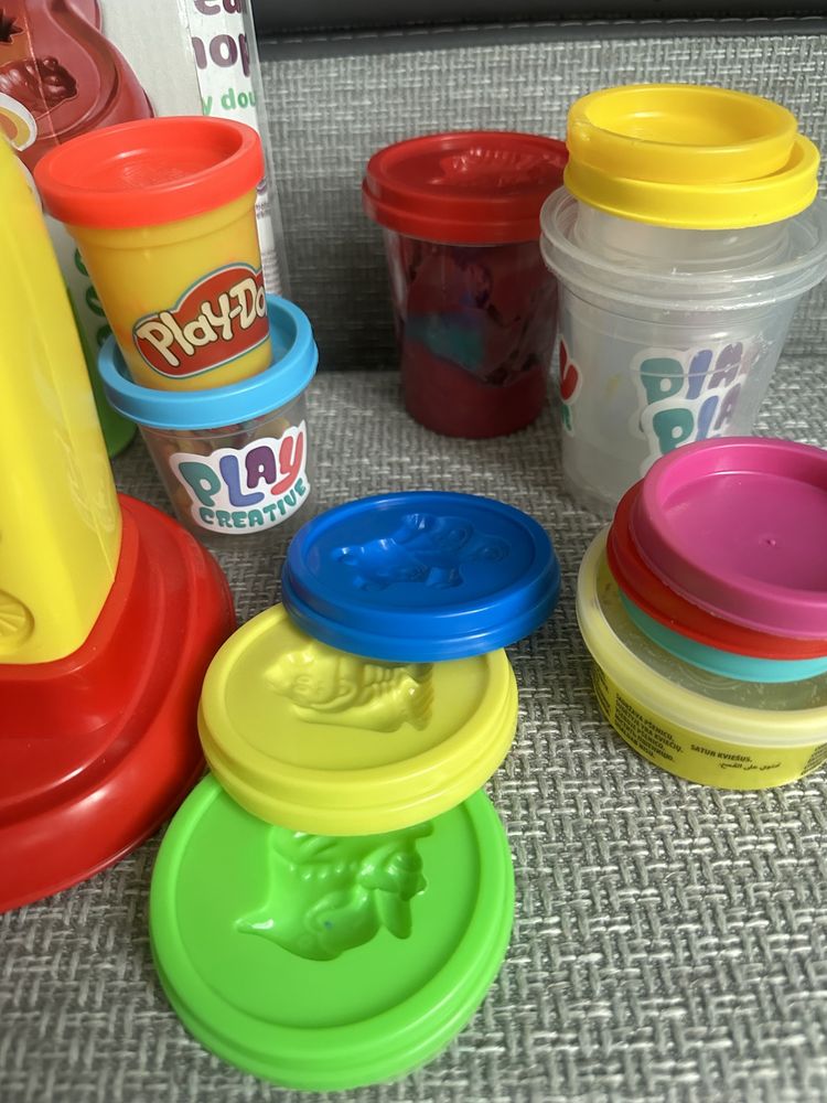 Zestaw ice cream lody play dough set bez ciastoline