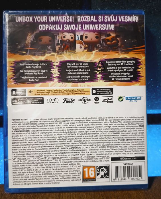 Funko Fusion PS5 - zręcznościowa gra akcji dla dzieci PL