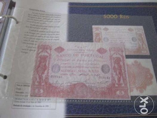 Coleção História dinheiro Portugal – As moedas,O Papel Moeda