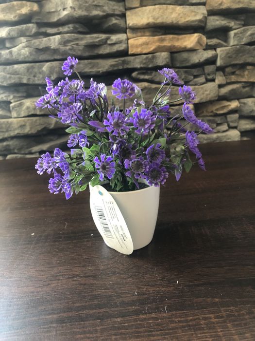 Sztuczny kwiatek w doniczce 48tknkw